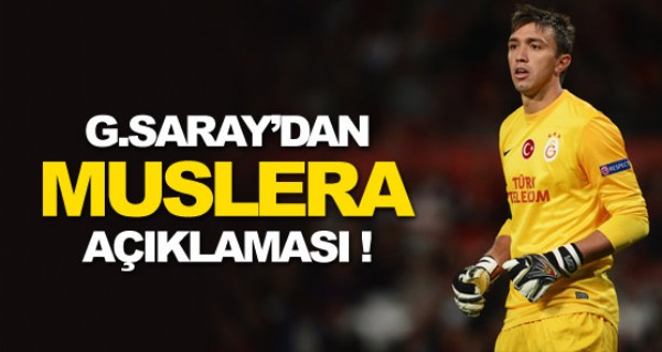 Galatasaray'dan Muslera aklamas!